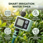 Sprinkler Timer 1 Zone Rain Sensor, Programmable Water Hose Timer, Automatic Watering System Drip Irrigation Controllerfor Garden Yard Lawn Outdoor - Image 5