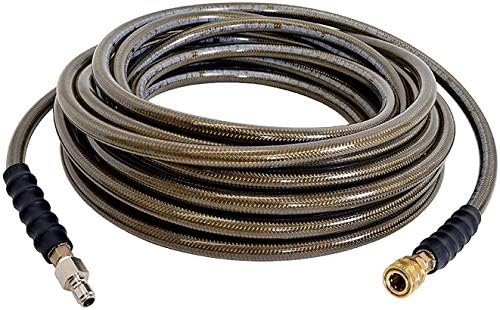 Simpson Cleaning 41030 Monster Series 4500 PSI Pressure Washer Hose, 100-Foot, Brown & Flexzilla Garden Hose 5/8 in. x 100 ft., Heavy Duty, Lightweight, Drinking Water Safe, ZillaGreen - HFZG5100YW-E - Image 2