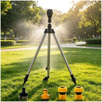 Oscillating Sprinklers for Lawn, Oscillating Lawn Sprinklers Adjustable by Unknown