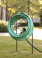 Liberty Garden 640 Carrington Decorative Metal Hose Stand w/Bib, Black - Image 2