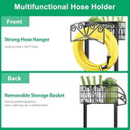 TomCare Garden Hose Holder, Heavy Duty Water Hose Hanger for 160FT Hose - Image 5