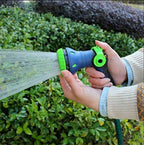 Garden Hose Nozzle, 8 Ways Adjustable Patterns Thumb Control Hose Nozzle Sprayer, Heavy Duty Water Hose Sprayer, - Image 6