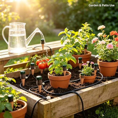 Classic Self-Watering Stakes - Prevents Overwatering and Underw - Image 6
