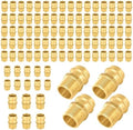 100-Pack Niikappu 1" Copper Press X 1" Male NPT Adapter, Brass Press Fitting Adapter Connector for Copper and Pex Tube by Unknown