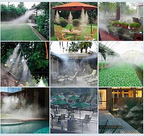 60PCS Brass Mister Nozzles Misting Nozzles for Cooling System Water Mister Sprinkle Fog Nozzles for Patio Garden 0.004-0.039" Sprayer Irrigation Tool Kit (Size : 0.5mm) - Image 6