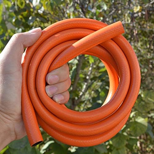 Garden Hoses Water Pipe with 2 Connectors PVC Rubber Sun Protection and Cold Resistance Multifunctional Household Water Hosepipe (Size : 15m) - Image 2