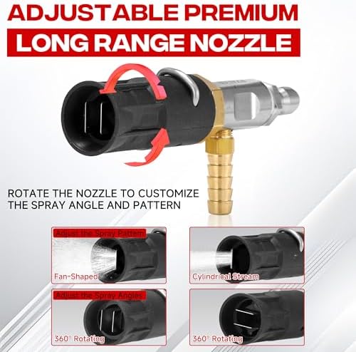 Adjustable Long-Range External Chemical Injection 4-4.5 GPM, 45FT - Image 5