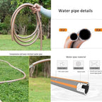 Automatic Lawn Water Sprinkler 360 Rotating Sprinkler Garden Sprinkler with Hose,360 Degree 3-arm Rotating Sprinkler Irrigation System for Watering Lawn Plants Flowers Veggies wyqdp240312(Color:,Size: - Image 4