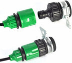 15M (50TF) Automatic Spray Drip Irrigation System Self Watering Garden Hose Kits with 20 Tee Joints Irrigation Timer,Perfect Micro Irrigation System for Flower Bed, Patio, Garden Greenhouse Plants - Image 5