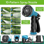 Flexible Garden Hose 150 ft with 10 Function Nozzle, 2026 Kink Free Lightweight Water Hose 150ft, Solid Metal Fittings, High Density Outer Fabric, Enhanced Inner Core for Outdoor Watering, Car Washing - Image 5