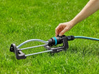 Gardena Ecoline Rectangular Sprinkler: Lawn Sprinkler for Watering Areas from 90 to 220 m², Reach of 7 to 17 m, Spray Spread of up to 13 m, Made from Recycled Material (18920-20) - Image 4