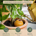 Modern Sprout Terracotta Self-Watering Bulbs, 10oz - Plum - 2Pk - Image 7