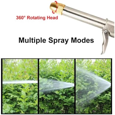 High Pressure Garden Spray Gun, Brass Nozzle, Heavy Duty Water, Adjustable Flow(DN25) - Image 3