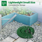 3/8" Lightweight Coil Garden Hose 75FT+Brass Garden Hose Splitter 2 Way - Image 3