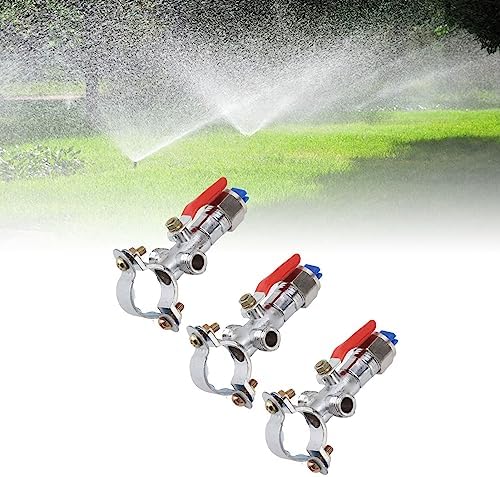 10PCS Garden Hose Nozzle,Heavy Duty Metal Water Hose Sprayer Atomizing Spray Nozzle Set Zinc Alloy Agricultural Plant Water Misting Fan Nozzle for Tractor Lawn Landscaping Irrigation - Image 4