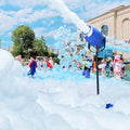 Foam Machine for Party, Party Foam Machine with Water Tank, Foam Cannon for Garden, Pool, Indoor, Birthdays, Celebrations, and Backyard Events (Blue) by Right