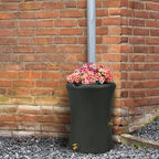Good Ideas Impressions Nantucket Rain Water Collection Barrel, 2 Pack - Image 4