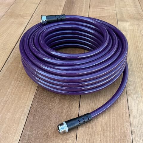Water Right Polyurethane Garden Hose, 50 Ft, Non-toxic, 1/2” ID, Eggplant - Image 5