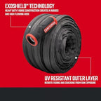 CRAFTSMAN ExoShield Heavy-Duty Fabric Hose - Industrial-Grade Lightweight Garden Hose 100 Feet x 5/8 Inch - Image 2