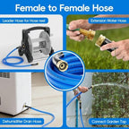 SPECILITE Female to Female Hot/Cold Garden Water Hose 10 ft x 5/8", Blue - Image 5