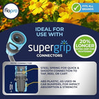 FLO-PRO - Jet Spray Gun: 3 x patterns jet, fill & cone. Hose gun includes trigger with lock & flow control. Garden hose spray gun attachment ideal for everyday use & cleaning. Fits all brands - Image 6