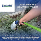 ProLine Flex Fabric Garden Water Hose, Flexible, Rubber Core, Lightweight, Collapsible, Aluminum End Fittings, Hot Water Safe, 600 PSI Burst Pressure, 300 PSI Working Pressure, 3/4 Inch x 50 ft Long - Image 2