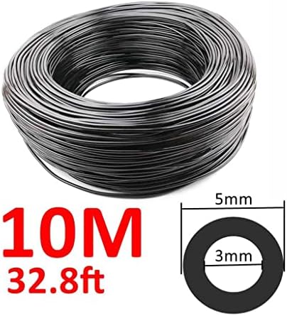 Micro Irrigation Hose, PVC Micro Drip Irrigation Garden Watering Hose 1/8 inch 3/5mm 10m-100m for Plants Flower(10M) - Image 2