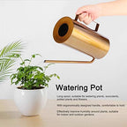 Watering Cans, 1500 ml Metal Stainless Steel Can Pot with Long Spout, Garden, Indoor Plants - Image 5