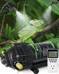 Reptile Mister Automatic Misting System, Reptile Humidifiers for Terrariums, Reptile Misting System with Programmable Timer & 6PCS Adjustable 360° Nozzles, for a Variety of Reptiles/Amphibians/Herbs by Ycxydr