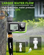 RAINPOINT Sprinkler Timer, Water Timer for Garden Hose, Garden Hose Timers for Watering, Irrigation with Manual Watering/Rain Delay for Outdoor Lawn & Yard - Image 6