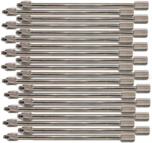 60 Pack 3/16'' Mist Nozzle Extension Pole Flexible Brass Mist Nozzles Extension Rod 10/24 UNC, Misting System Fitting Nozzle Extension for Fog Nozzle(Size:Pole 5cm,) by Unknown