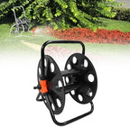 Yoidesu Garden Hose Reel, Freestanding Retractable Hose Winder Holds 164.0ft Water Hose, Heavy Duty Metal Freestanding Water Hose Holder for Garden Lawn Yard - Image 6