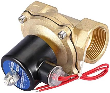 DN32 AC 220V 1-1/4" IP65 2 Position 2 Way Brass Solenoid Valve Normally Closed Electric Valve - Image 7