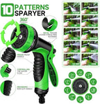Outdoor Garden Hose 100ft Metal Stainless Steel Heavy Duty Kink Free 2 Nozzles 3/4 Brass Fittings Rust Proof For Lawn Rv Watering 75FT - Image 5
