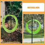 Freestanding Garden Hose Holder Iron Stand for Outdoor Storage - Image 7