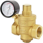 Water Pressure Regulator Brass, Adjustable Brass Water Pressure Regulator, DN20 Water Pressure Regulator for Horizontal Pipes - Image 7