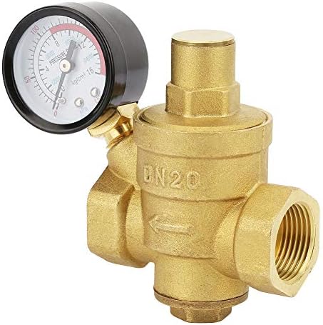 Water Pressure Regulator Brass, Adjustable Brass Water Pressure Regulator, DN20 Water Pressure Regulator for Horizontal Pipes - Image 7