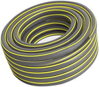 Heavy Duty Rubber Water Hose Drinking Water Safe Flexible Garden Hose for Outdoor Lawn Irrigation and Pet Washing Gray-4-points 5m by Unknown
