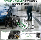 SPECILITE Retractable Hose Reel with 1/2'' x 100FT Water Pipe, 1200 PSI - Image 5