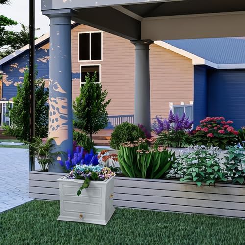 Good Ideas Savannah Colonial Style Rain Saver with Planter Top, 42 Gallon - Image 5