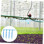200 Pcs Plant Watering Spikes Automatic Drip Irrigation Garden Irrigation Stakes Automatic Drip Stake Multi-Head Drip Stake Automatic Drip Irrigation System Dripper Tool(Bluex3pcs,10X4cmx3pcs) - Image 4