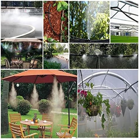 Brass Misting Nozzle, 30 Pcs High Pressure Brass Mister Nozzles for Sprayer 0.1-0.9mm .004-0.035 in Orifice(0.4mm) - Image 6