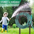 TomCare Garden Hose Holder, 4 Spikes Hose Stand for 160FT Outdoor Hose - Image 6