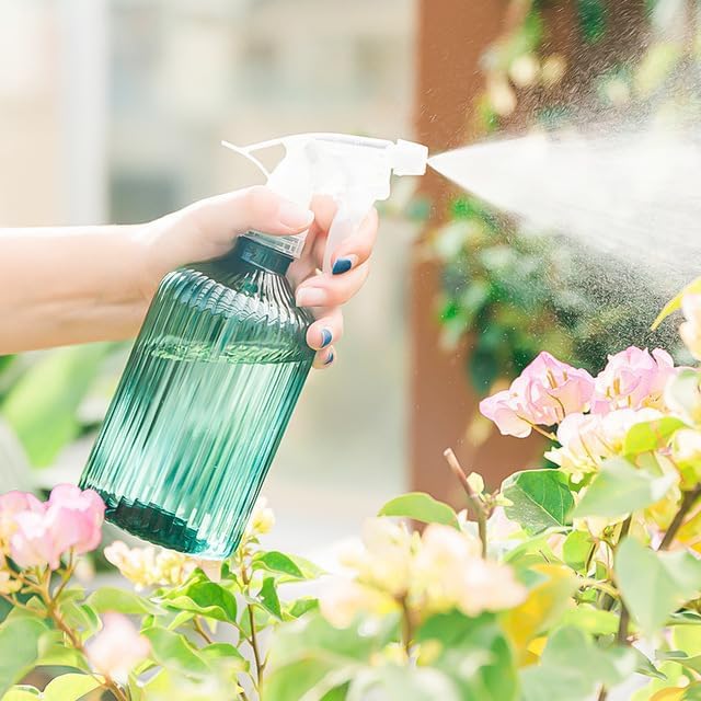500ml Spray Bottle Watering Can Gardening Plant Flower Irrigation Mist Sprayer Household Disinfection Cleaning(Mint Green) - Image 5