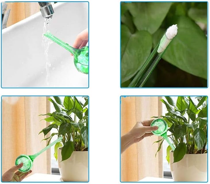 Plant Watering Bulbs Automatic Self-Watering Globes Plastic Balls Garden Device for Travel - Image 4
