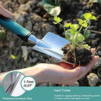 FANHAO Heavy Duty Gardening Tools + Garden Hose Nozzle Thumb Control - Image 7