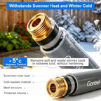 Retractable Garden Hose Reel 1/2 in x 100 ft, Automatic Water Hose Reel - Image 4