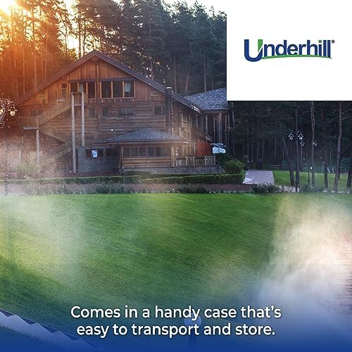 Underhill NozzleLocker Garden Water Hose Nozzle Kit, Sprayer, Jet, Fog, Mister, Heavy-Duty Metal and Rubber, with 1 InchMagnum UltraMax Turbo Shift Nozzle, HP-K5 - Image 5