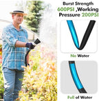 SPECILITE 5/8" Garden Rubber Hose 100 ft with High Flow Nozzle - Image 4