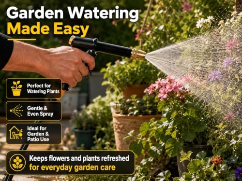 2-in-1 Foam & Direct Spray Garden Hose Nozzle with Detachable Foam Bottle - Image 6